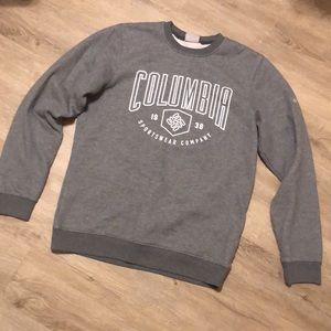 Columbia Gray Crewneck Sweatshirt